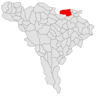 Location of Unirea