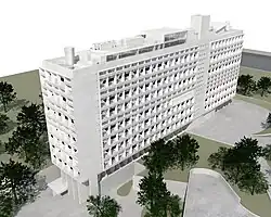 Reconstruction by Philipp Mohr of Corbusier's original design from 1956.