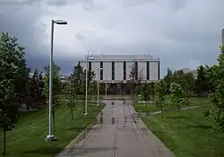 Main library, new campus