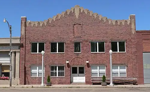 Upland Auditorium, Upland, Nebraska (1936)