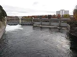 The Upper Falls Diversion Dam