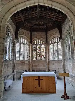 Apse of the upper chapel