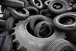 Used tires often hold stagnant water and are a breeding ground for many species of mosquitoes. Some species such as the Asian tiger mosquito prefer manmade containers, such as tires, in which to lay their eggs. The rapid spread of this aggressive daytime feeding species beyond their native range has been attributed to the used tire trade.[71][83]