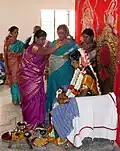 Valaikaappu ceremony