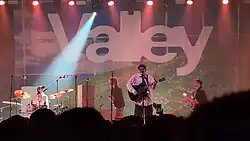 Valley performing at History in Toronto in December 2024. Left to right: Karah James, Feurd, Rob Laska, Alex Dimauro