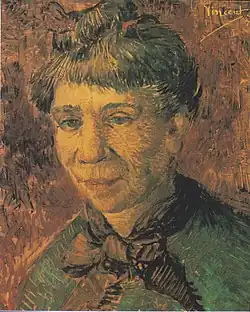 Portrait of a Woman (Madame Tanguy?) 1886–87 Kunstmuseum, Basel (F357)