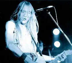 Zodiac performing with Vardis