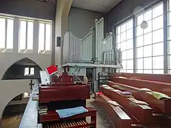 Organ and place for the choristers