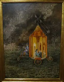 Remedios Varo (Mexico) Roulotte, 1956