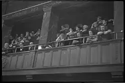 People in the public gallery during the discussion of the riots, 1972