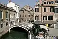 Ponte San Pantalon Rio San Pantalon/Mosche // au rio de Ca' Foscari
