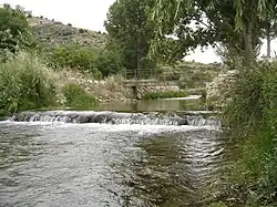 Huerva River in Vistabella