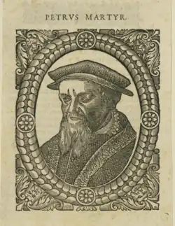 Engraving of Vermigli