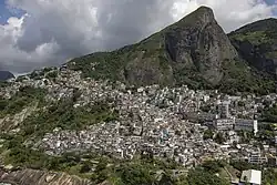 Aerial view of Vidigal