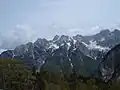 View from the Vršič Pass
