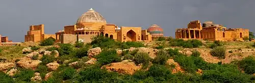 Cluster of tombs at Makli Necropolis