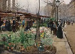 At the Flower Market