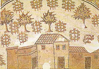 Mosaic of the villa rustica of Tabarka
