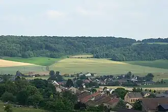 A general view of Cheveuges
