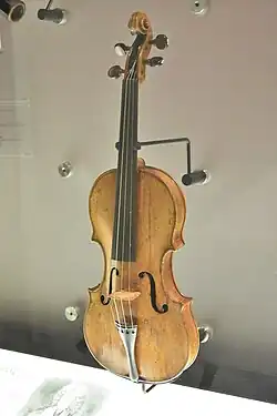 Violin by Girolamo Amati (1611, Cremona)
