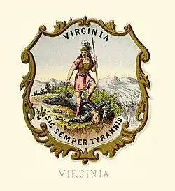 Virginia state coat of arms