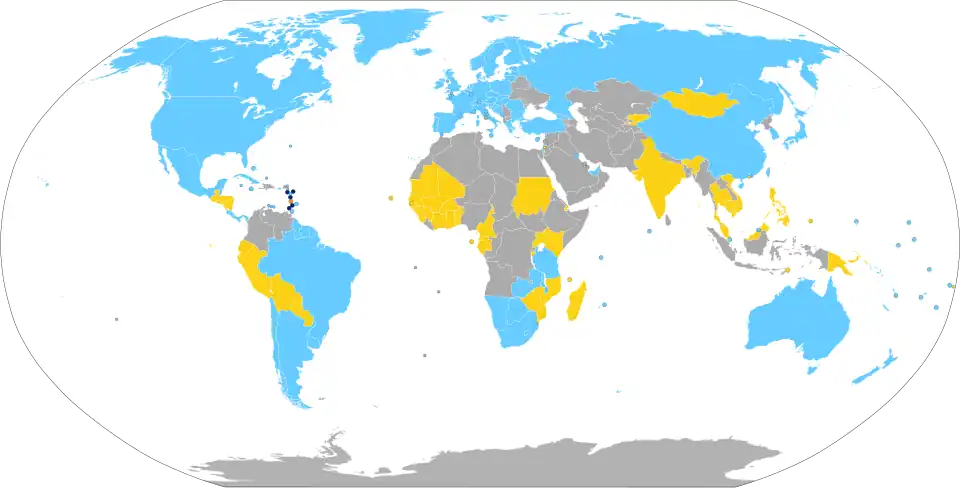 Visa policy of Saint Lucia