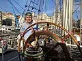 Andi Manser, captain of Stad Amsterdam, Marseille October 2018