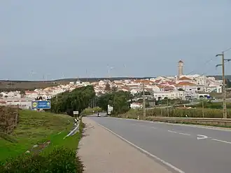 Partial view of Vila do Bispo