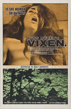 Image 102Vixen! 1968 movie poster