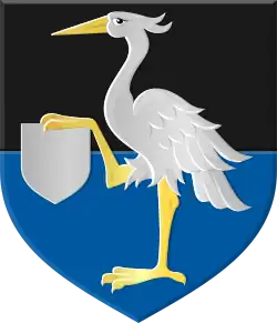 Coat of arms of the Council of Heraldry and Vexillology, Flanders (1985–now)