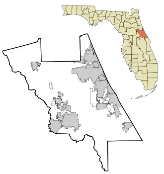 Spruce Creek Mound Complex is located in Volusia County