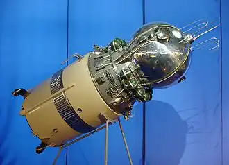 Image 5Model of Vostok spacecraft (from Space exploration)