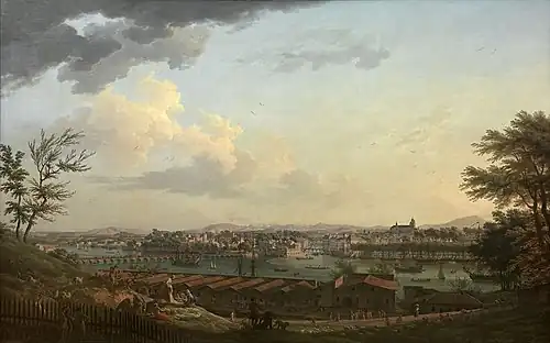 View of Bayonne by Claude-Joseph Vernet