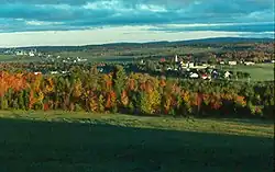 Saint-Camille from the hills