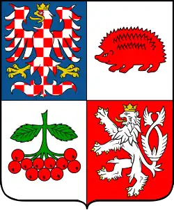 Coat of arms of Vysočina Region