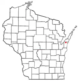 Location of Lincoln, Wisconsin