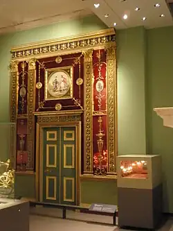 Panels from the Glass Drawing Room Northumberland House, in the V&A