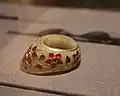 Jade thumb ring, Mughal Empire, 17th century