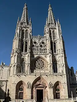 West towers of Burgos Cathedral (1444–1540)
