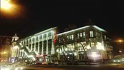 View on the south wing of the trading house of G.G. Pustovoytov