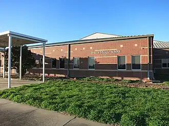Brazos Middle School in Wallis