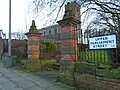 Grade II listed walls, gates and railings