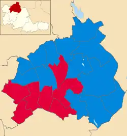 2019 results map