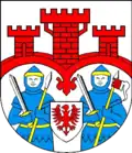 coat of arms of the city of Friedland (Mecklenburg)