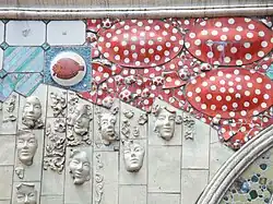 Motifs on facade