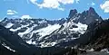 Pica Peak at left edge, from North Cascades Highway