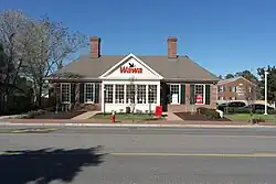 Wawa Food Market in Williamsburg, Virginia across from College of William & Mary. This was the first location built on the Virginia Peninsula.[81]