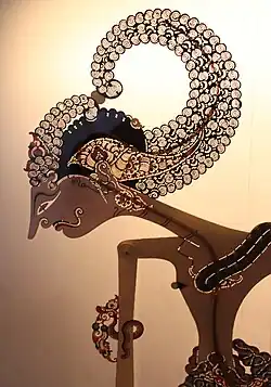 Image 84Indonesian Javanese wayang kulit shadow puppet. (from Culture of Indonesia)