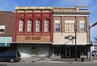 Wayne's commercial district is listed in the National Register of Historic Places.[1]