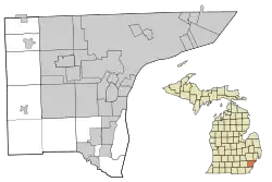 Little Caesars Arena is located in Wayne County, Michigan